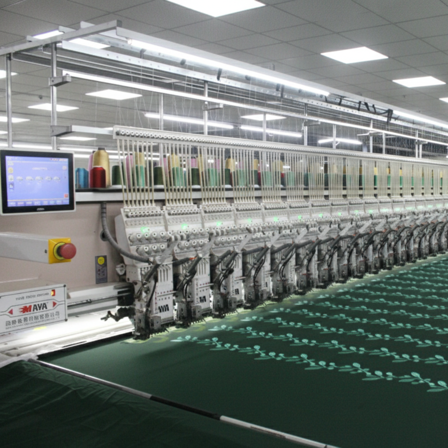 Advanced computerized embroidery machines